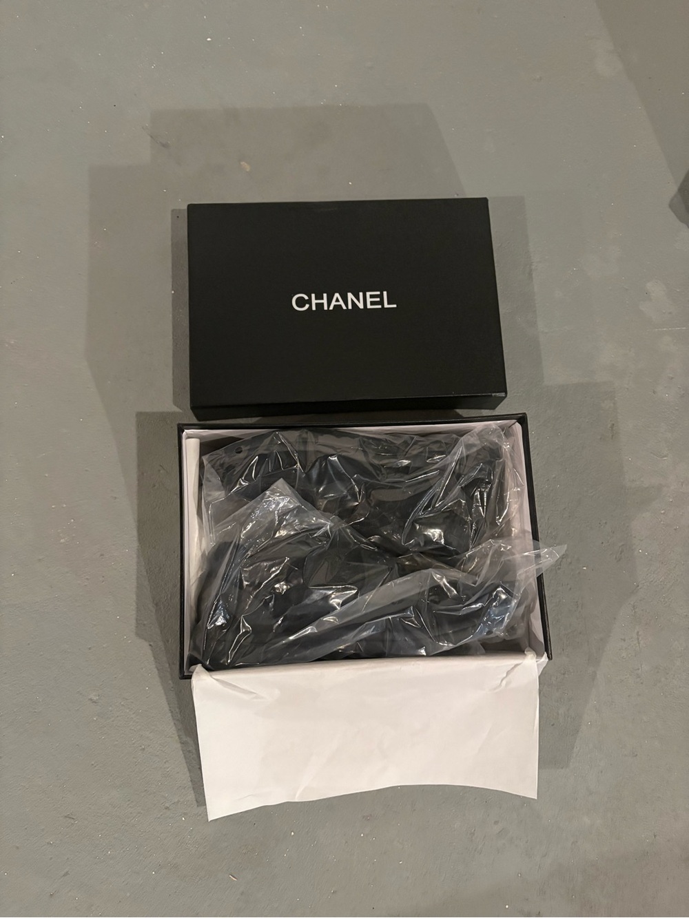 CHANEL All-Black CC Emblem Runner Sneakers - Picture 5 of 5